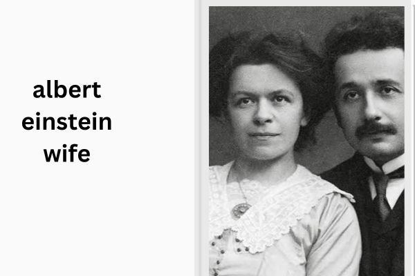 albert einstein wife