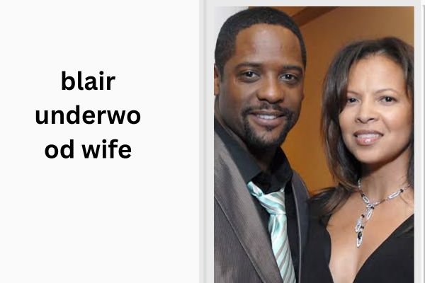 blair underwood wife