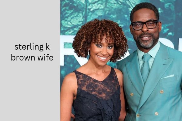 sterling k brown wife